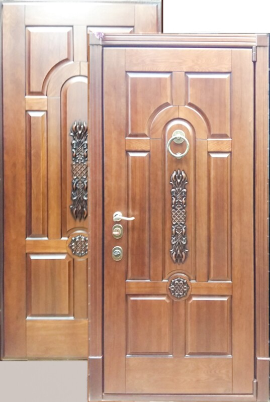 Стальная дверь Богемия с 3D резьбой